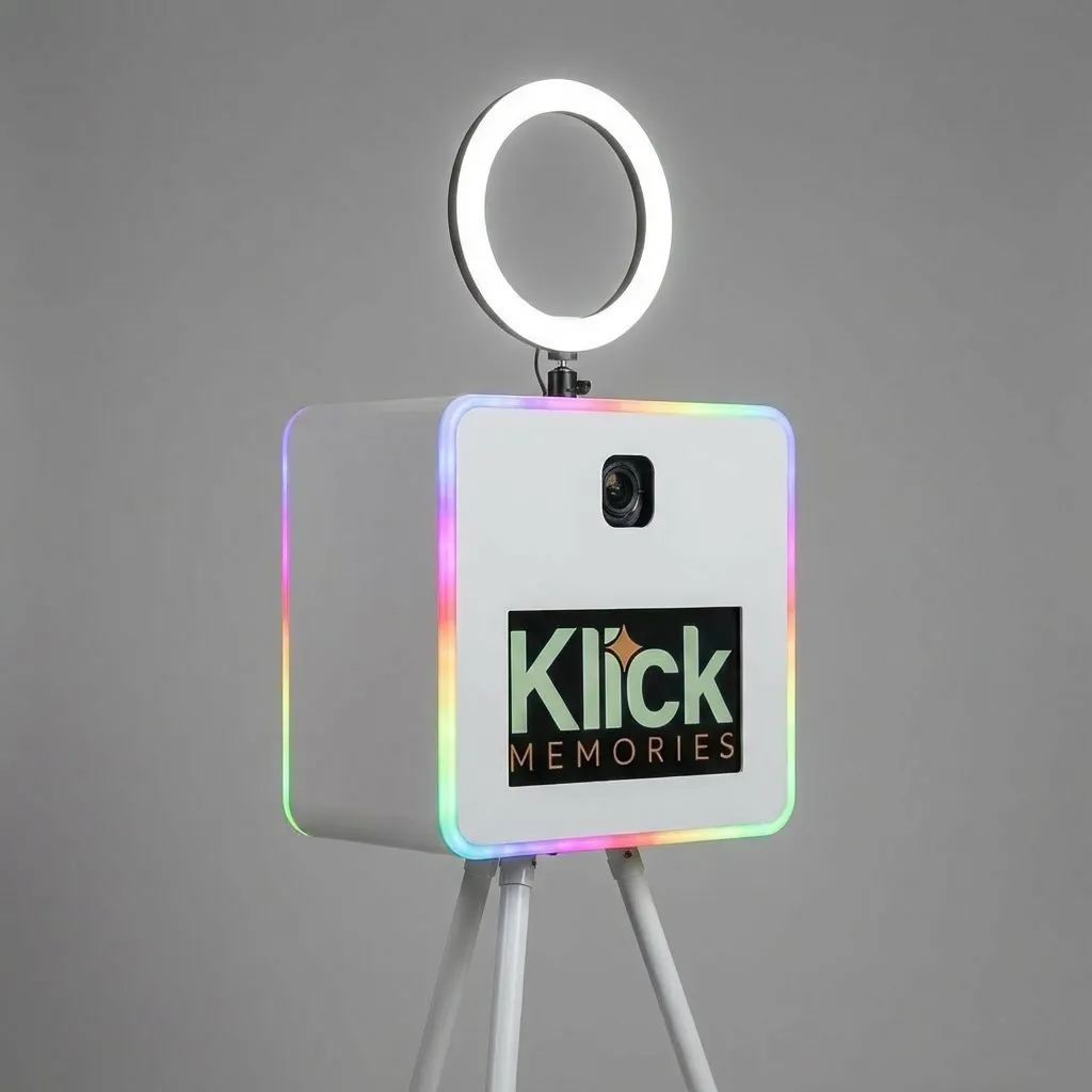 modern led photobooth